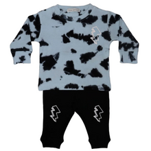 Load image into Gallery viewer, Thermal Shirt &amp; Pants Set - Tie Dye Bolt