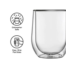 Load image into Gallery viewer, Prism Stemless Glass Set (2)