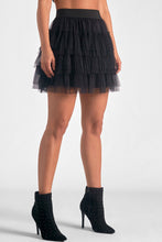 Cargar imagen en el visor de la galería, Layered Tulle Mini Skirt