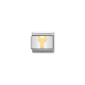 Composable Classic 18k Gold Letter Y