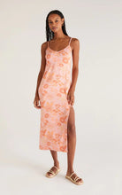 Load image into Gallery viewer, Coral Floral Midi Dress