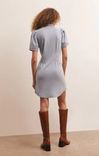 Cargar imagen en el visor de la galería, Kelsey Knit Denim Shirt Dress