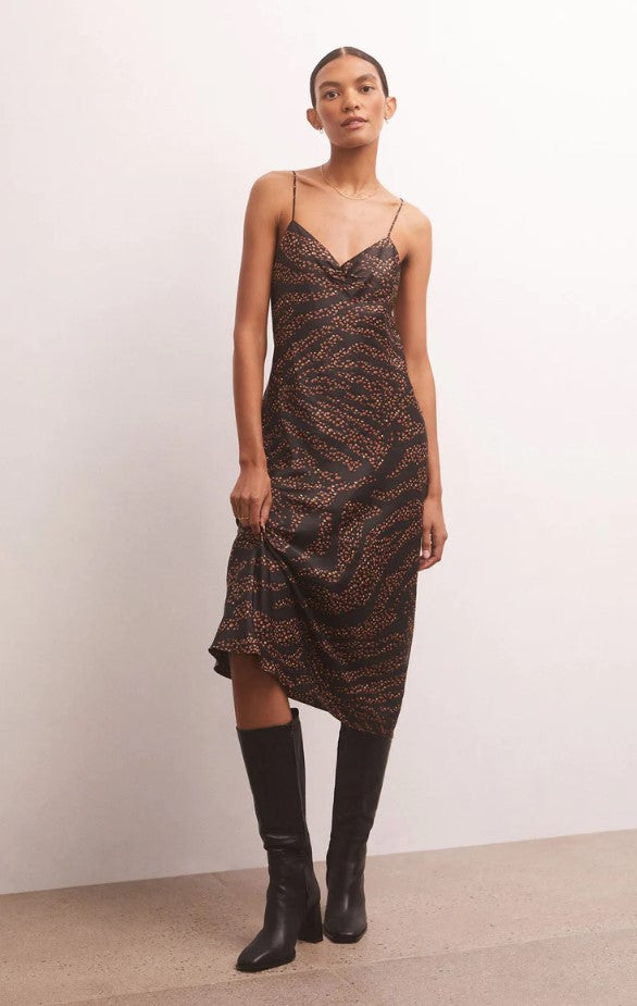 Lark Wild Dot Slip Dress