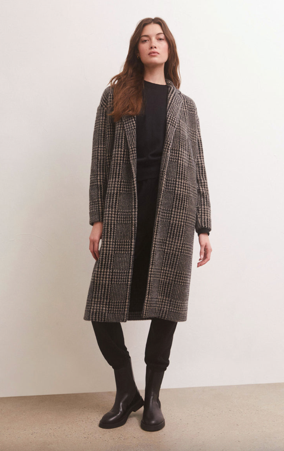 Mason Houndstooth Coat