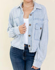 Abbott Knit Denim Jacket