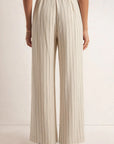 Cortez Pinstripe Pant - Sandstone