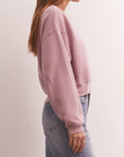 Mauve Classic Crew Sweatshirt