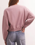 Mauve Classic Crew Sweatshirt