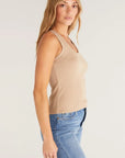 Sirena Driftwood Ribbed Tank