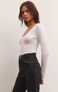 WHT Sirena Rib LS Tee