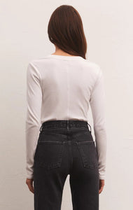 WHT Sirena Rib LS Tee