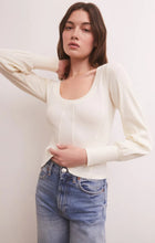 Load image into Gallery viewer, White Rylen Long Sleeve Top