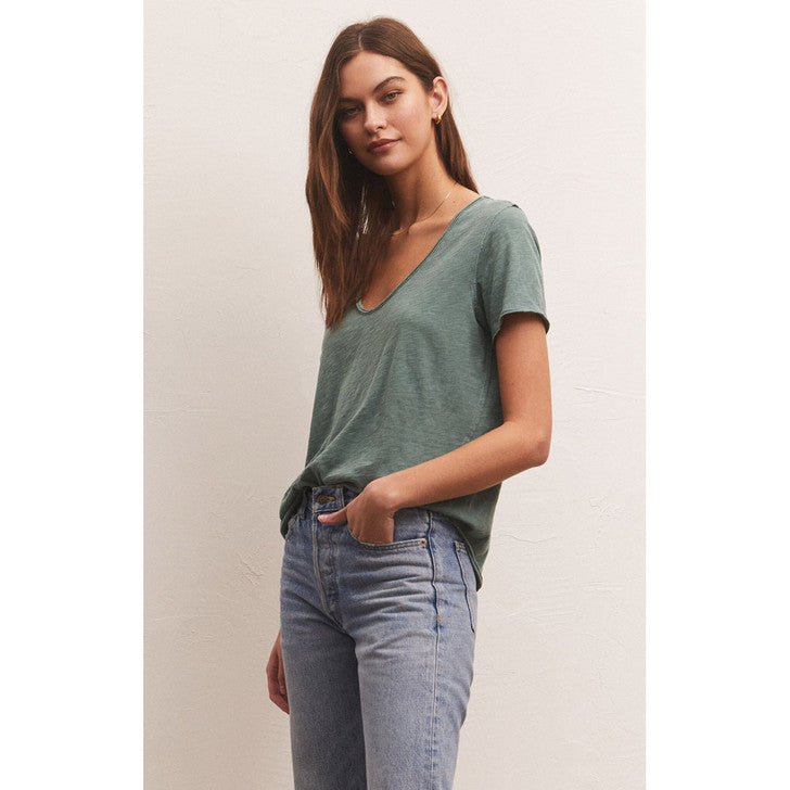 Modern V-neck Tee