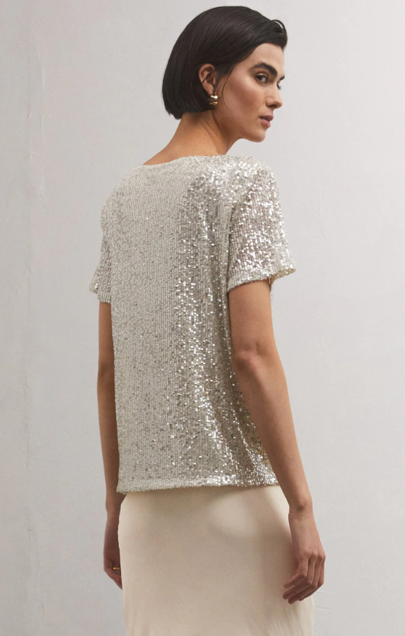 Marbella Sequin Top