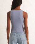 Essy Ribbed Tank - Stormy