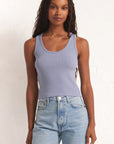 Essy Ribbed Tank - Stormy