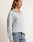 Nico Reverse Fleece Top