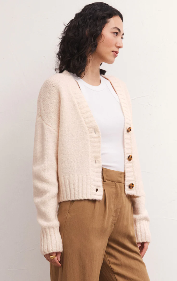 Allegra Cardigan Sandstone