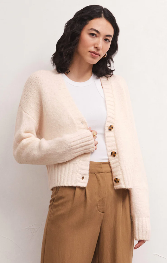 Allegra Cardigan Sandstone