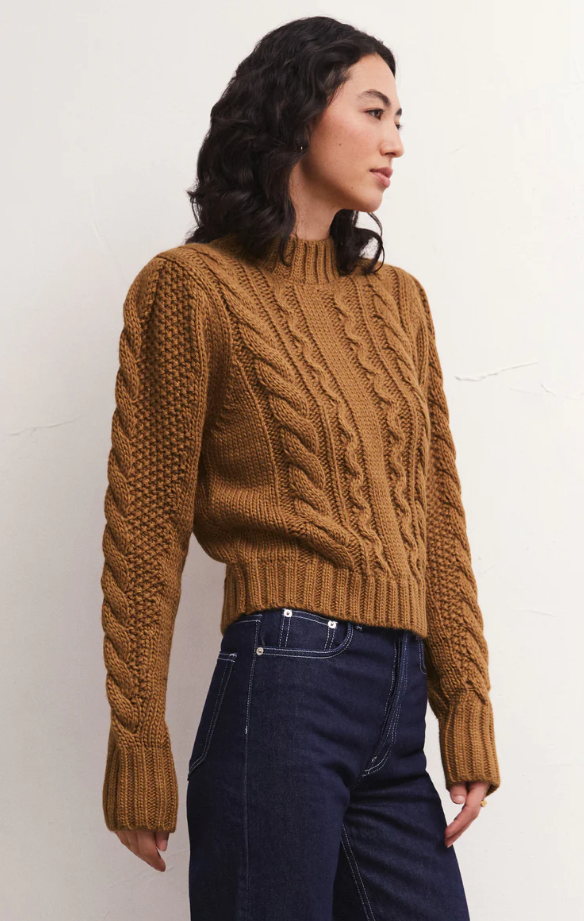 Catya Mock Neck Sweater