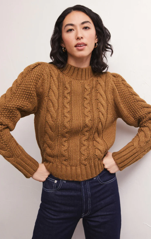 Catya Mock Neck Sweater