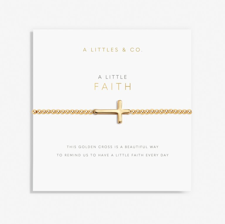 A Little Faith Bracelet - Gold