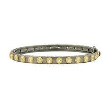 Load image into Gallery viewer, Studded Eternity Hinge Bangle